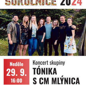 Koncert skupiny TÓNIKA s CM Mlýnica